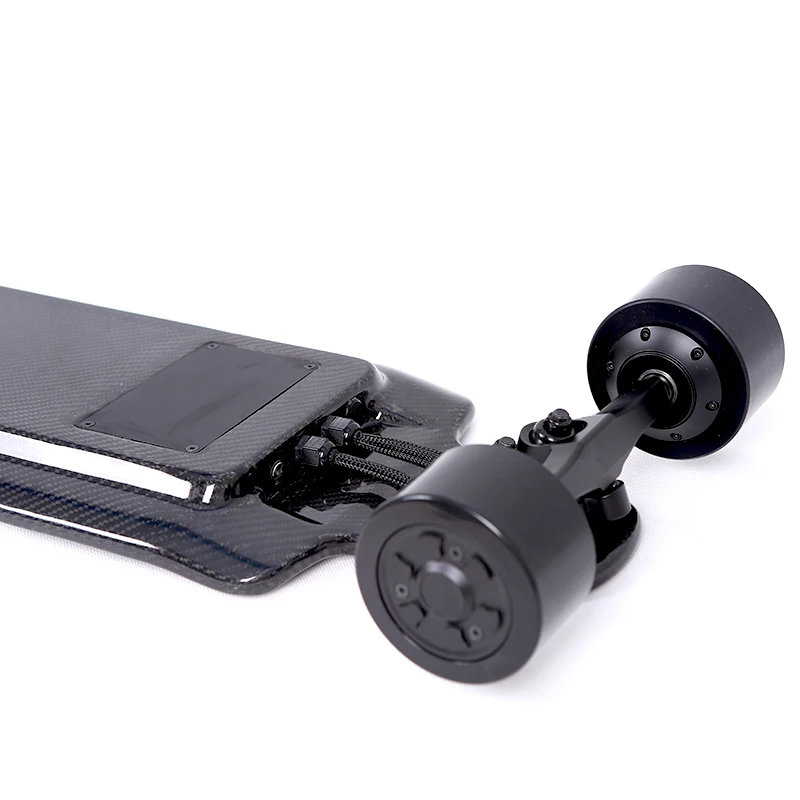 Waterproof Electric Skateboard With Carbon Deck,Sleek Design Carbon