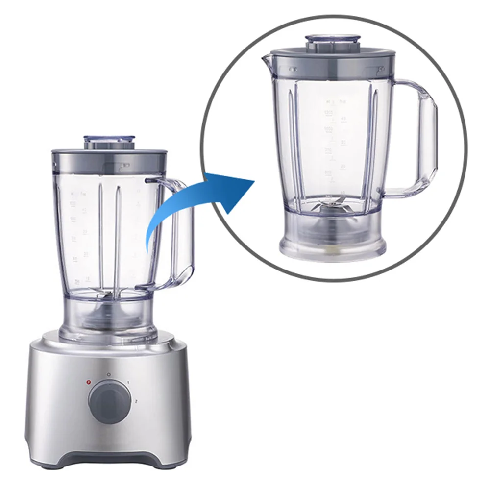 1.5L Blender Plastic Jar BPA-free Juicer Jug with lid and blade Blender Replacement Parts for Blender Goblet details