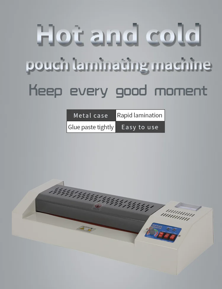 Yt230 Heat Element Laminator Desktop Photo A4 Paper Lamination Machine