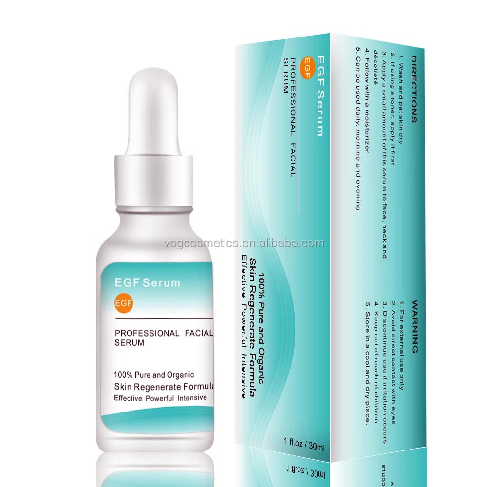 Private Label Medical Grade Skin Care Egf Serum Prp Growth Factor Facelift Epidermal Growth 