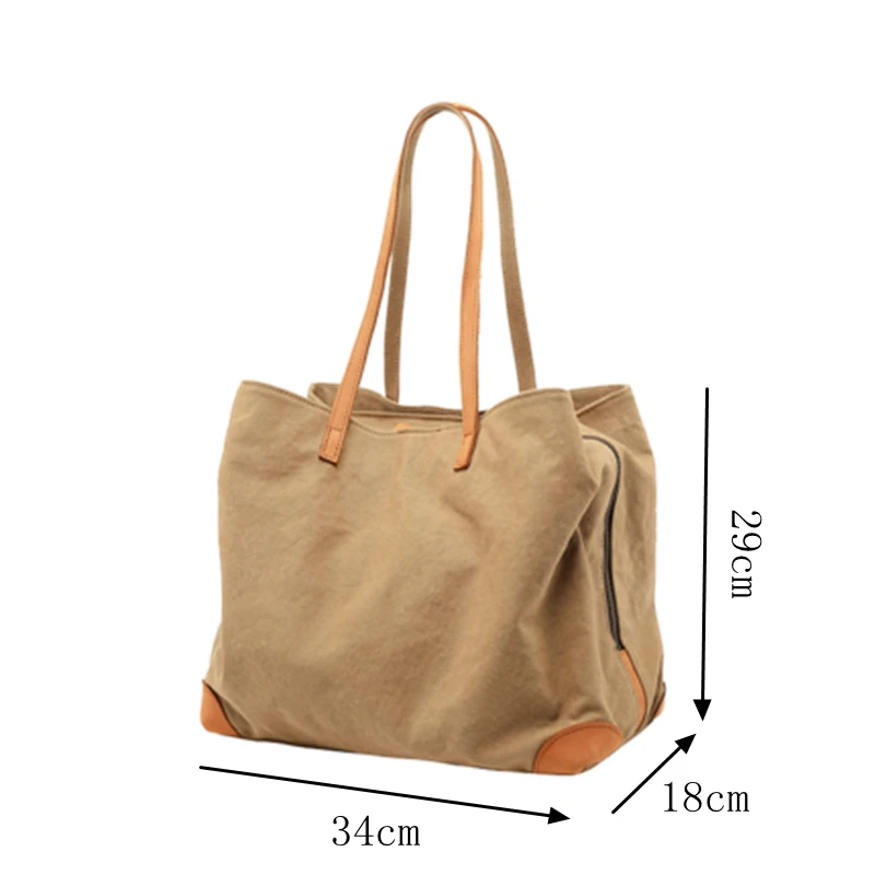 Wholesale Large Capacity Tote Single Shoulder Bag Simple Female Custom