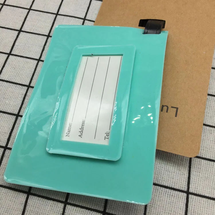 travel Accessories Creative Luggage Tag Animal Cartoon Silica Gel Suitcase ID Addres Holder Baggage Boarding Tags Portable Label