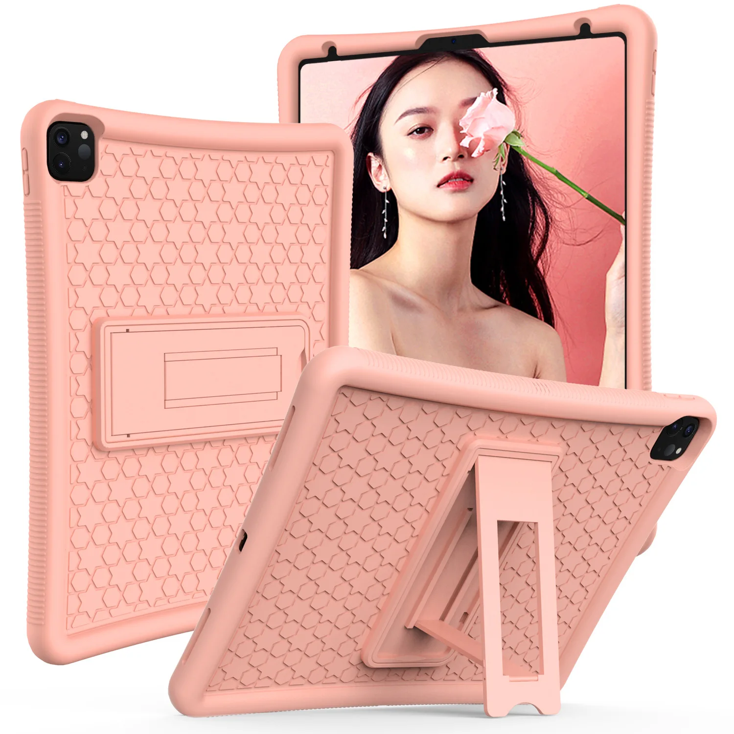 Tablet Cover For Ipad Pro 11 2021 2020 Silicone Soft Back Case With