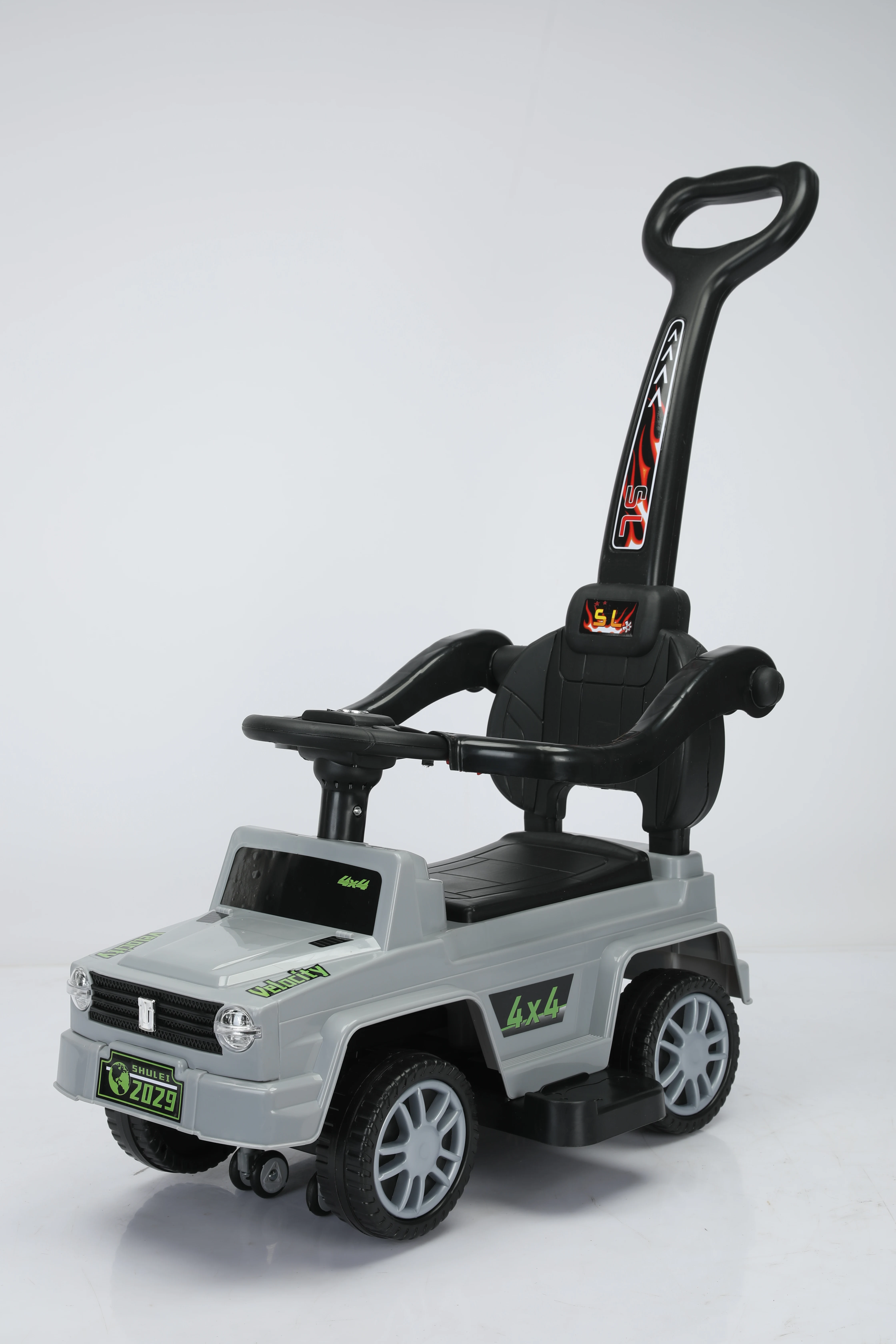 Hot No-pedal Balance Car Children Ride Balance Car Toys Swing Slide Car ...