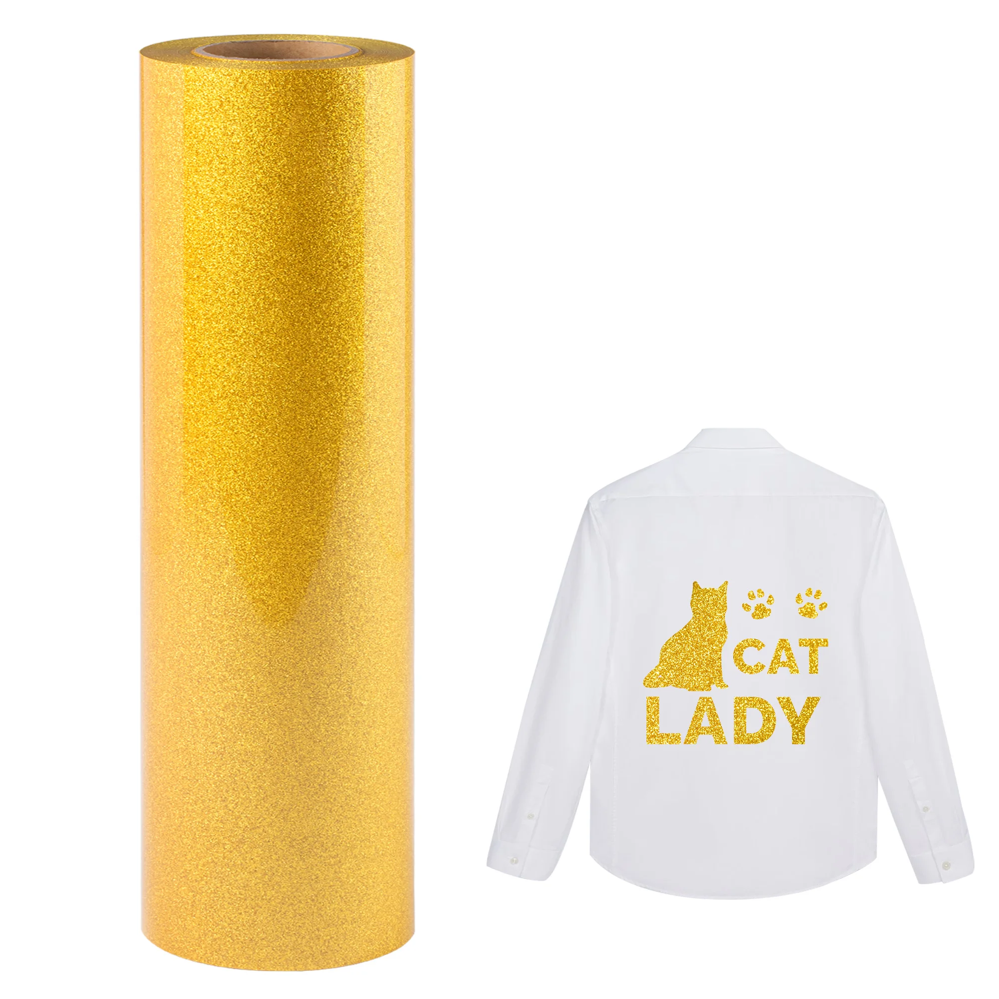 Top Quality Glitters Htv Manufacturer Pu Glitter Heat Transfer Vinyl