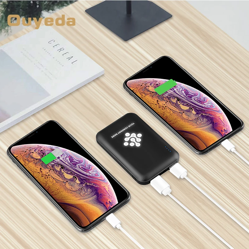 2020 New product Hot wholesale 5V 2.1A Universal Charger Fast Quick Charging Custom Wireless Charger Power Bank - ANKUX.COM