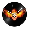 Customized Grocery Wings Vinyl Music Vintage Record Wall Clock