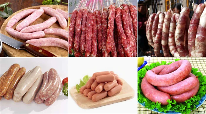 Line Of Production Sausage Sausage Automatic Sausage Filling And Twisting Machine