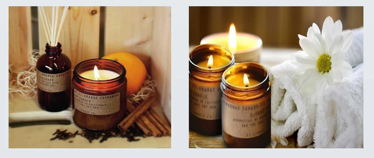 The Best Quality Soy Candle Wax And Scented Candle Black In Glass Jar