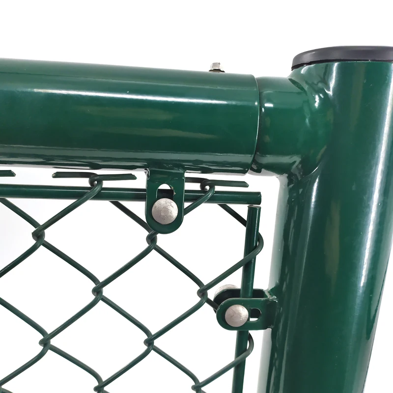 Wholesale 6x10 Pvc Coated Chain Link Fence Panel For Spring Festival