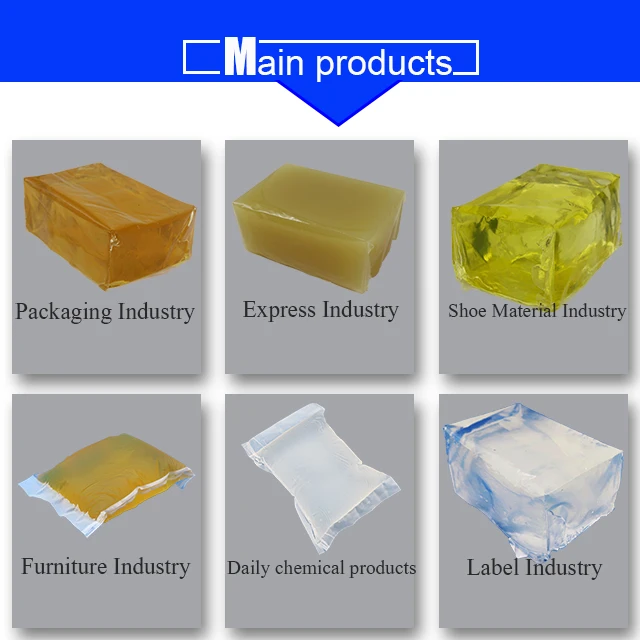 Psa Hot Melt Adhesive Hot Melting Invisible Glue Block Shape Eva Yellow ...