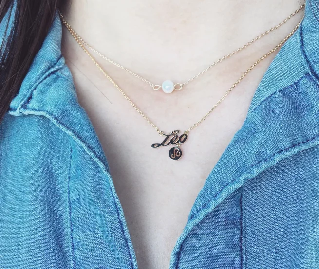 Wholesale Zodiac Necklace Jewelry Stainless Steel Zodiac Pendant