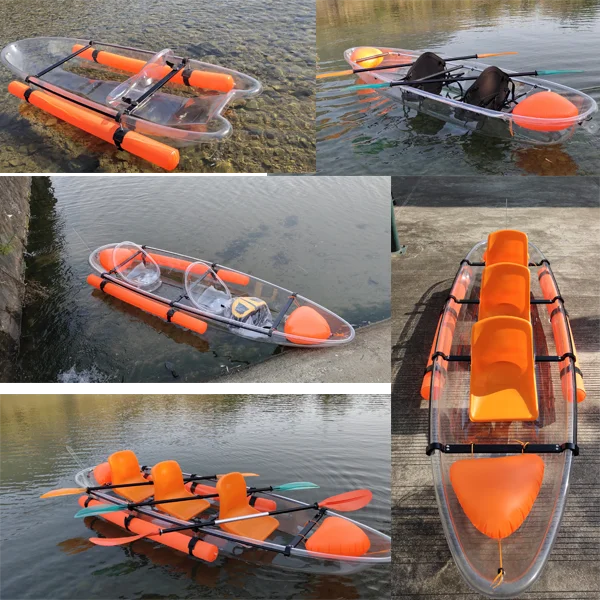 Transparent kayaks