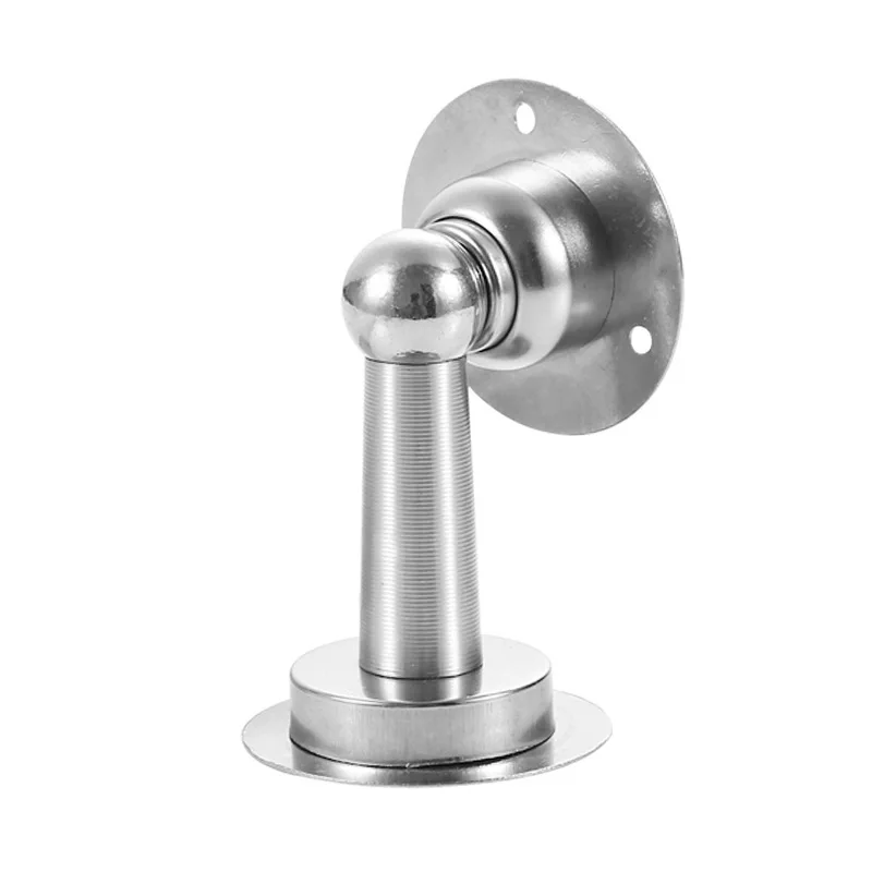 Stainless Steel Door Stopper / Door Frame Thickening Antibumping Mute Door Suction