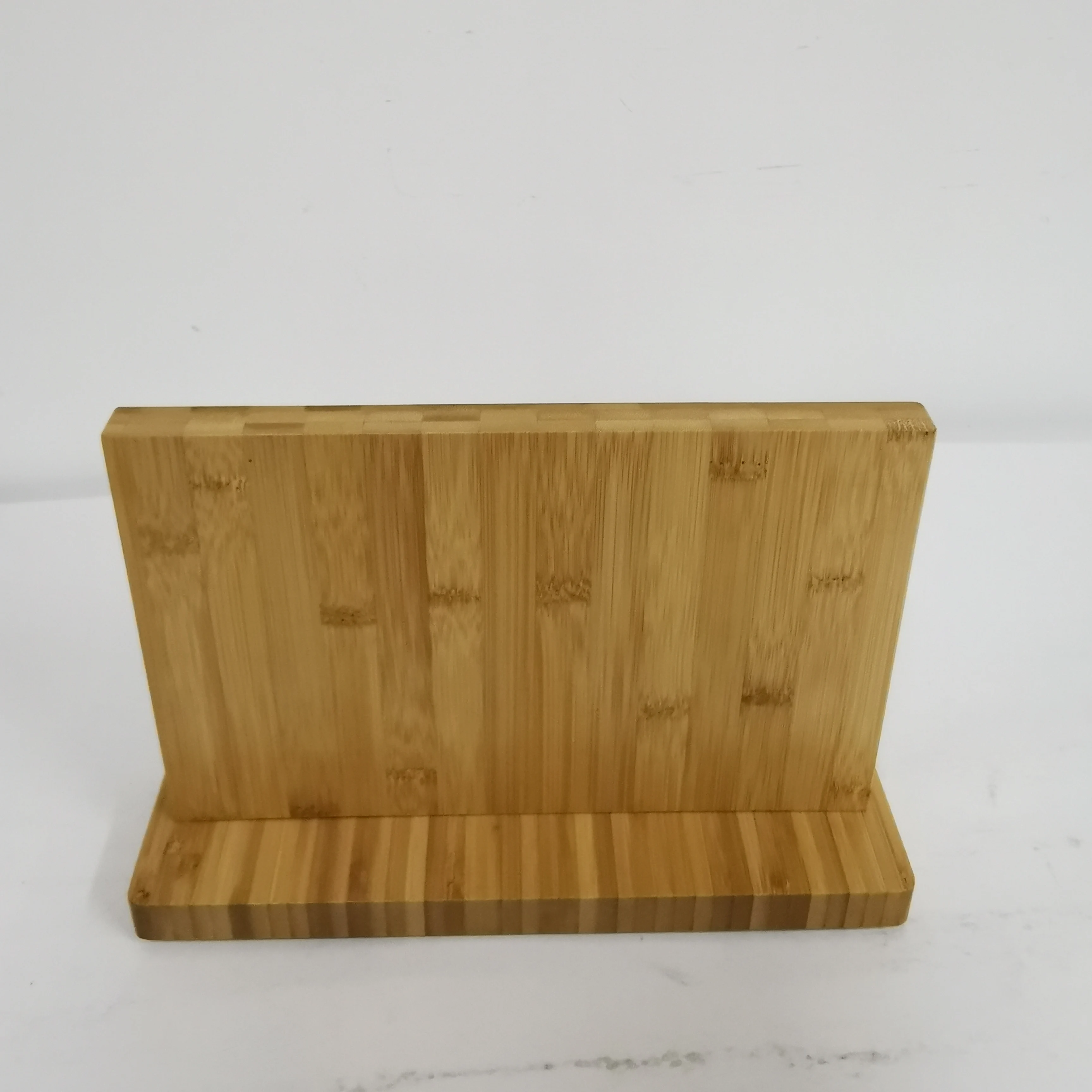 Bamboo Wood Magnetic Knife Block Bamboo Knife Holder