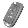 NEW 3 buttons flip key shell with SIP22 key blade for fiat car key