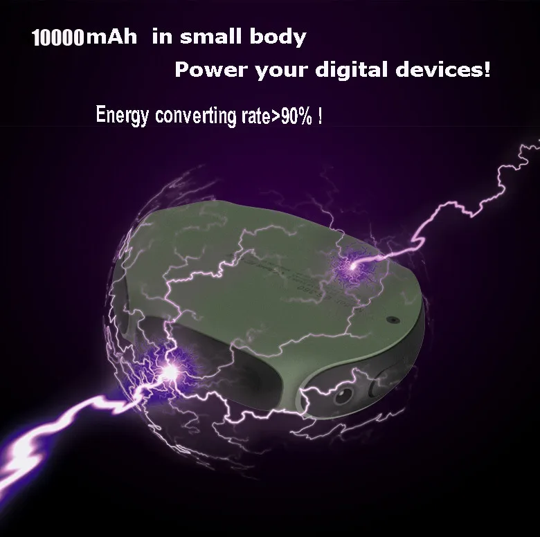 10000mah Fast Charging Portable Power Bank for Mobile Phone Ip67 Waterproof Power Bank 10000mah - ANKUX.COM