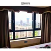 Child Safety Double Hung DJYP W122A UK Style Window Tie Bar Clip Egress Size Window With Exhaust Fan