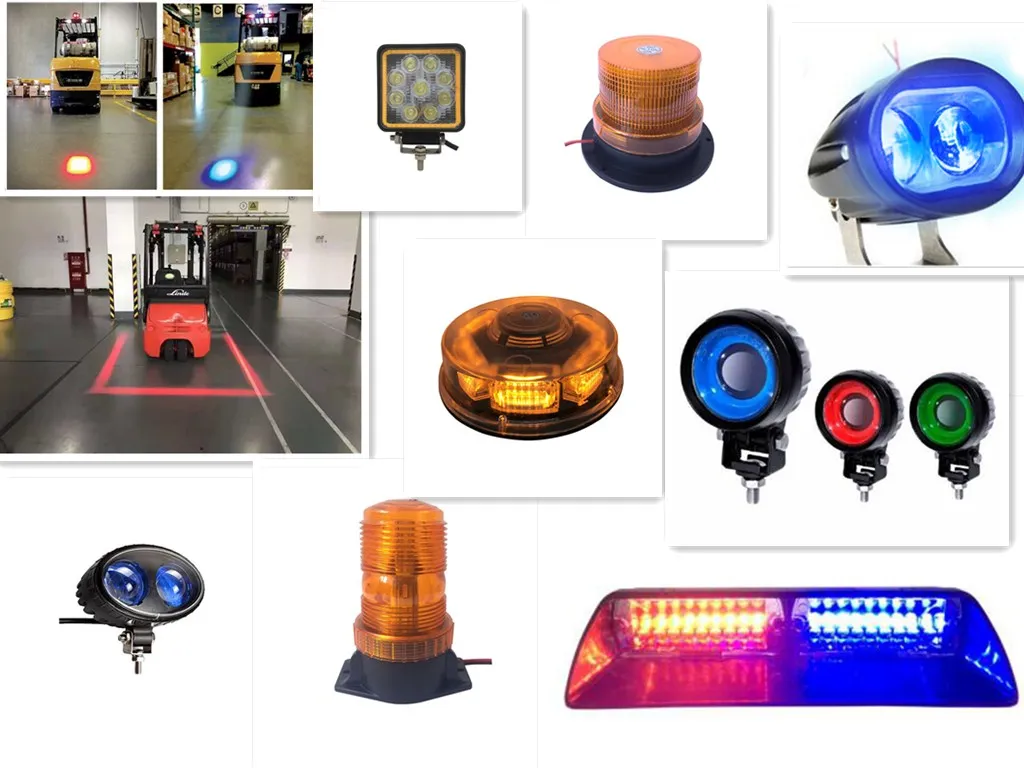 Hot sale forklift lights wide voltage led beacon light high brightness SMD leds strobe warning light