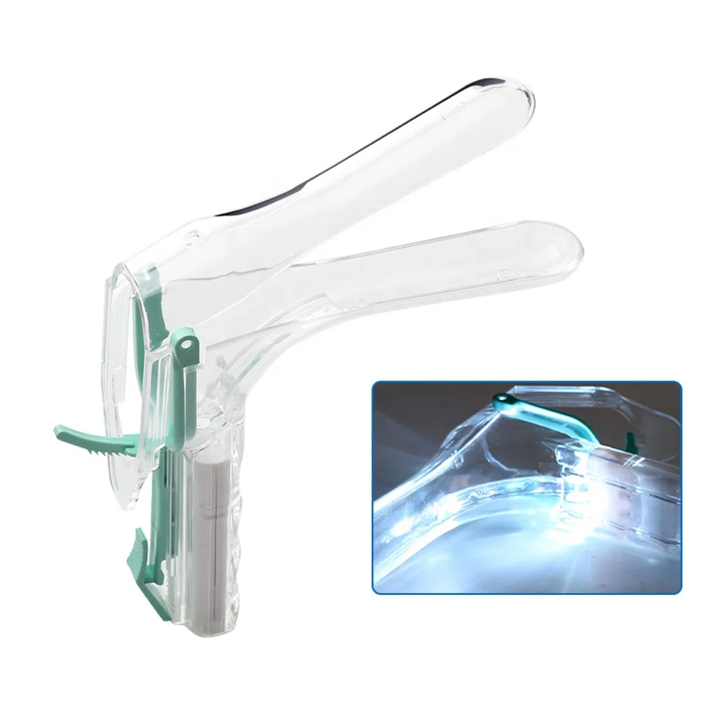 Vaginal Dilator Disposable Plastic Sterile Vaginal Speculum With Led ...