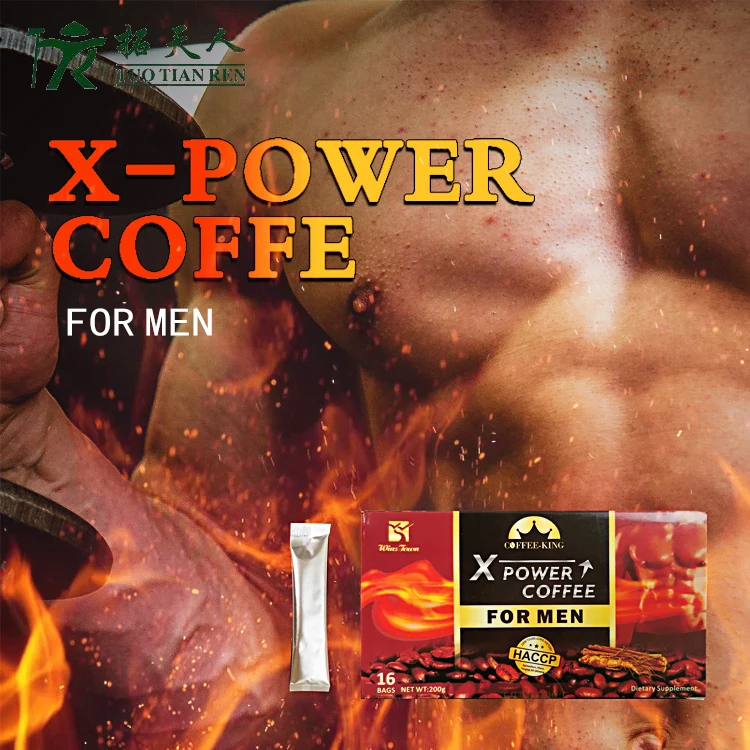 Man X Power Custom Coffee Private Label Herbal Healthy Organic Herbs