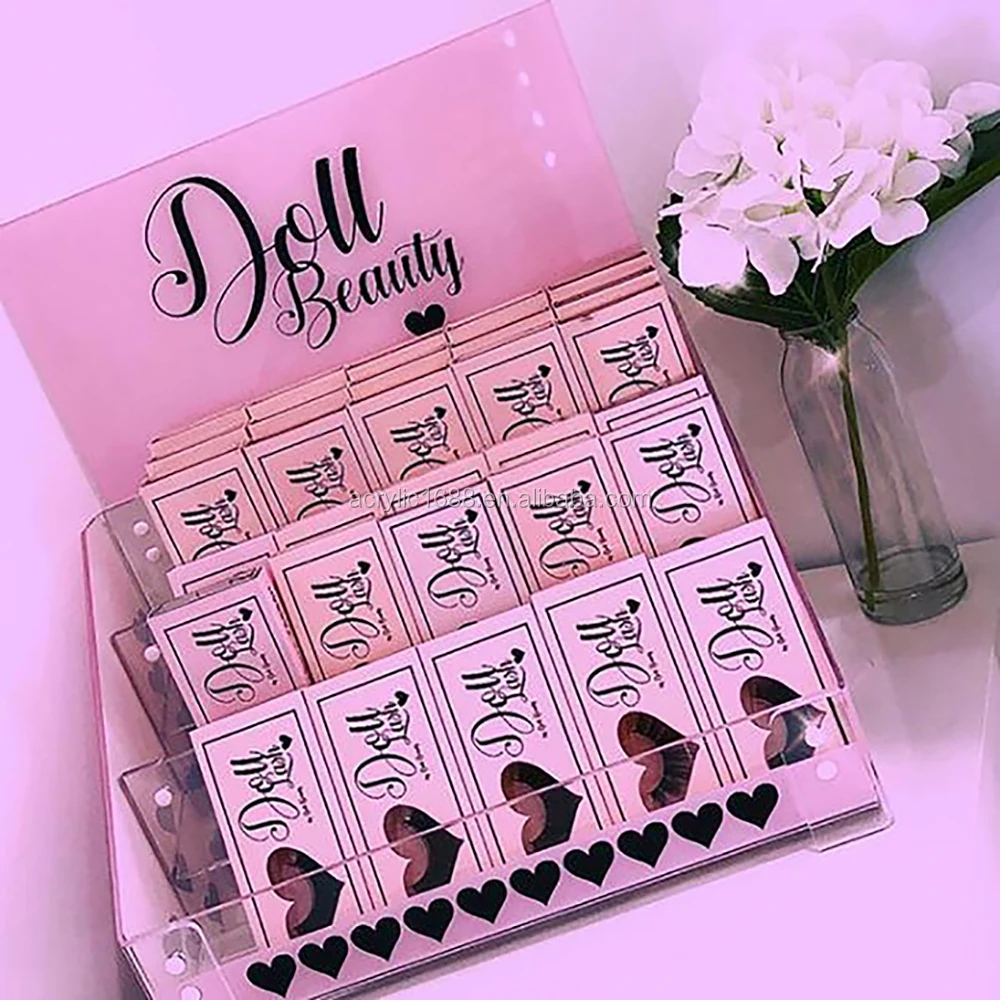 Hot Sale Acrylic Eyelash Display Stands/custom Eyelash Display Stand