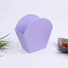 clear presentation flower gift box foldable cloth storage box closet flower box