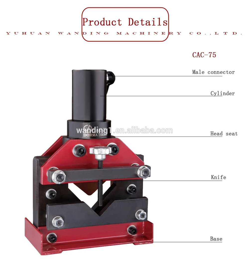 hydraulic angle cutting tool