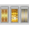 special design customized gold etching elevator panel cabin door or landing