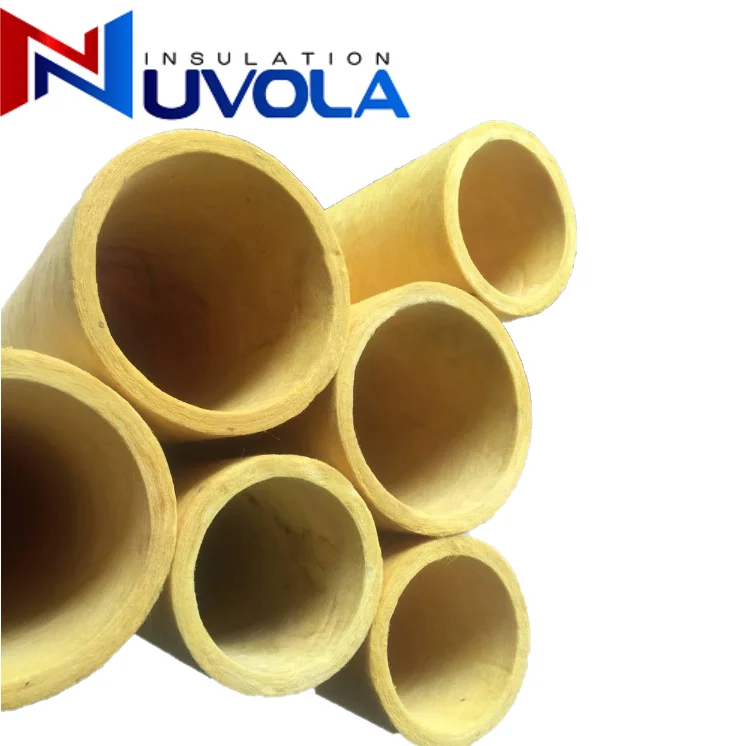 Pipe Cover Fiberglass Pipe Insulation With Asj Facing Comply With Astm