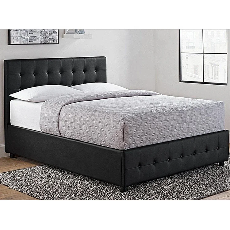 Bedroom Furniture Space Saving Queen Size Gas Lift Bed With Bed Lift