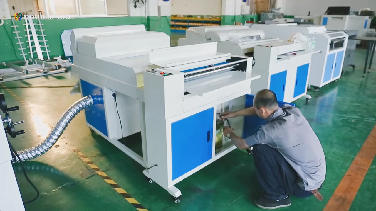 Double 100 900 Mm Uv Roller Varnish Coating Machine For Photo Paper And Board Buy Uv Machine