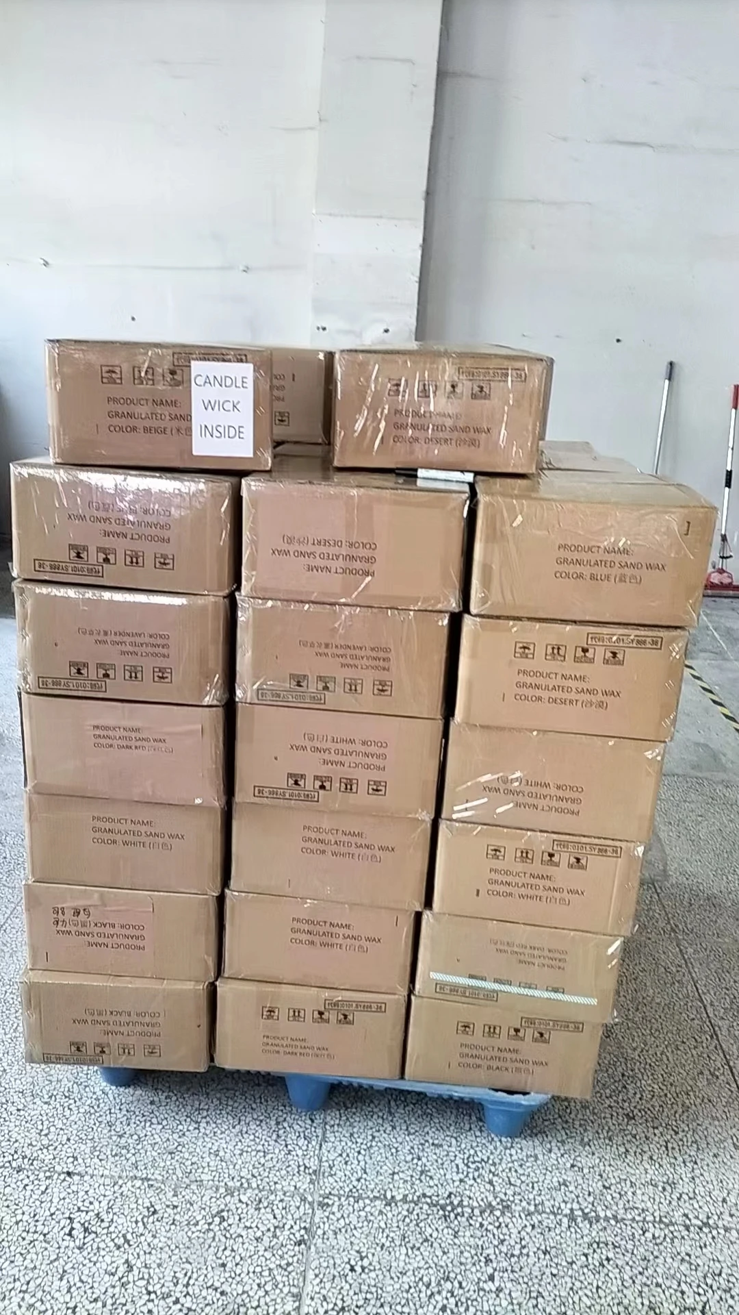 Plant Based Granulate Powder Candle Wax Sand Pearled Candles Decoration