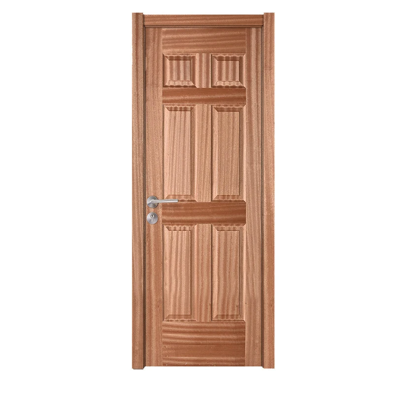 Product easy to sell new design American Style minimalist interior modern door solid wood