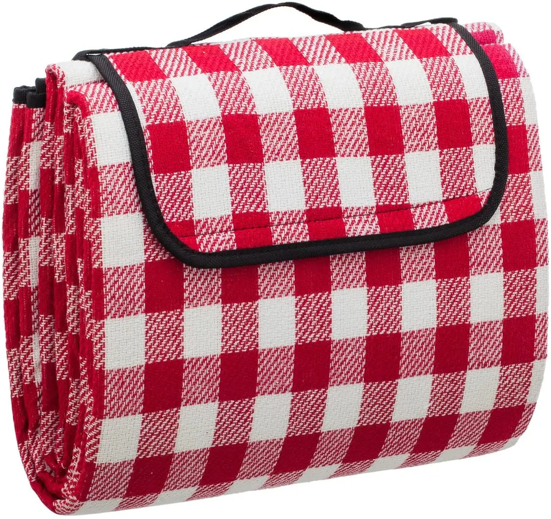 extra large outdoor picnic blanket with waterproof backing 90 x