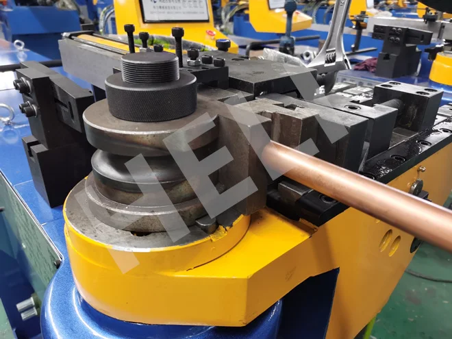 sb-63nc 2.5英寸弯管自动操作数控控制液压小导管铜管弯管机