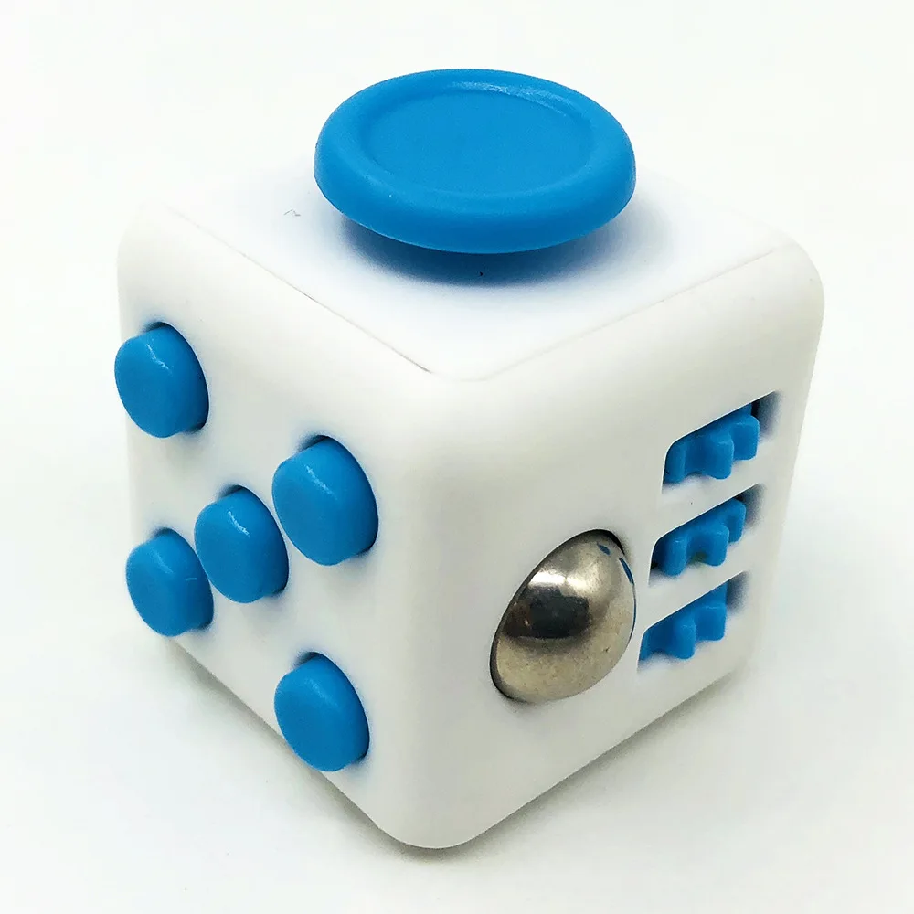 fidget cube stress relief toy pvc square creative decompression