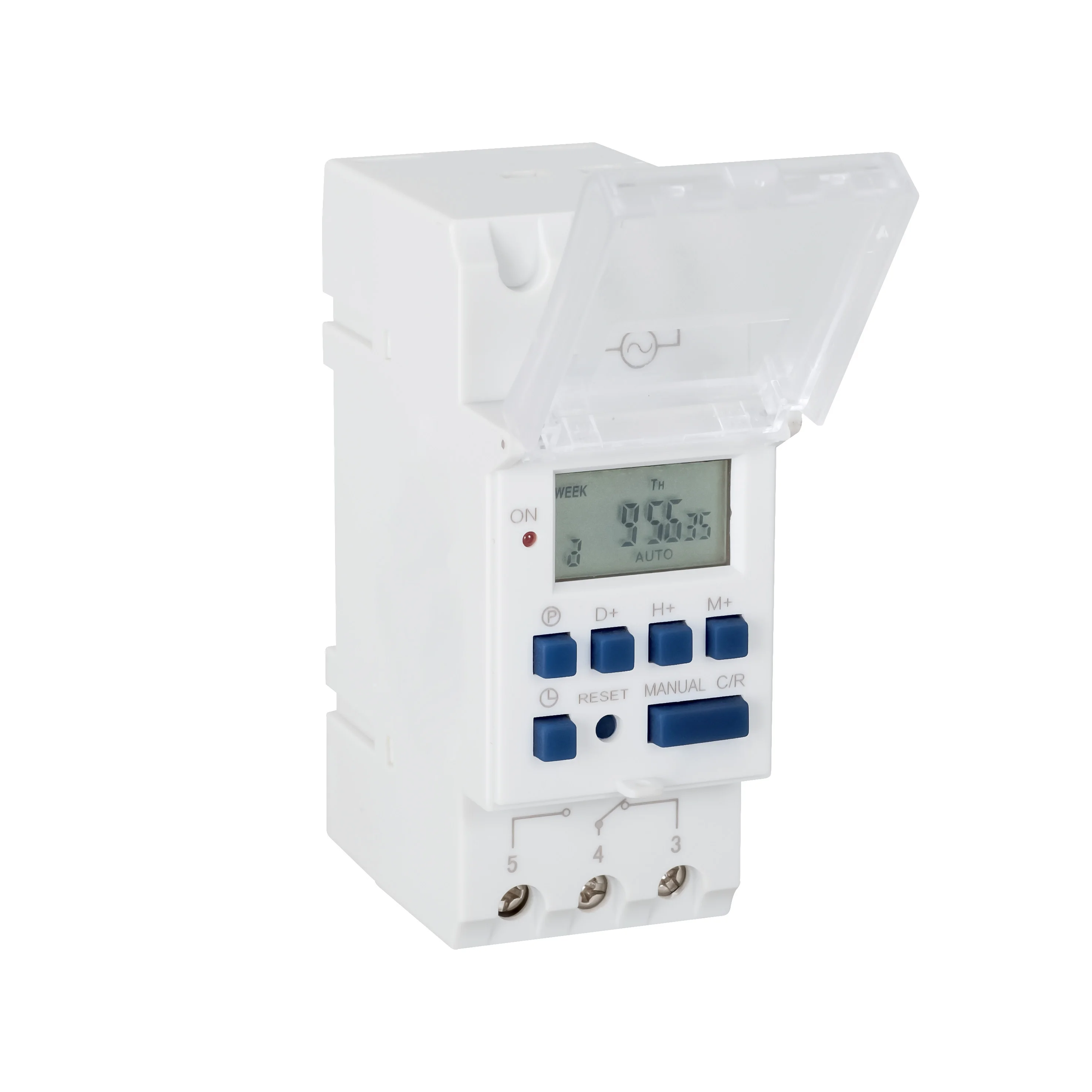 Ahc15a Thc15a Digital Time Switch Ac/dc 12v 24v 220v 240v 24-hours Lcd ...