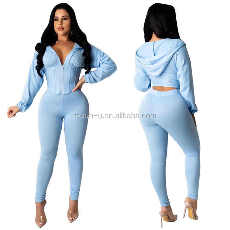 corset sweatsuit set