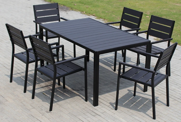 Garden Outdoor Aluminum Furniture Set Big Structure Dining Table Buy