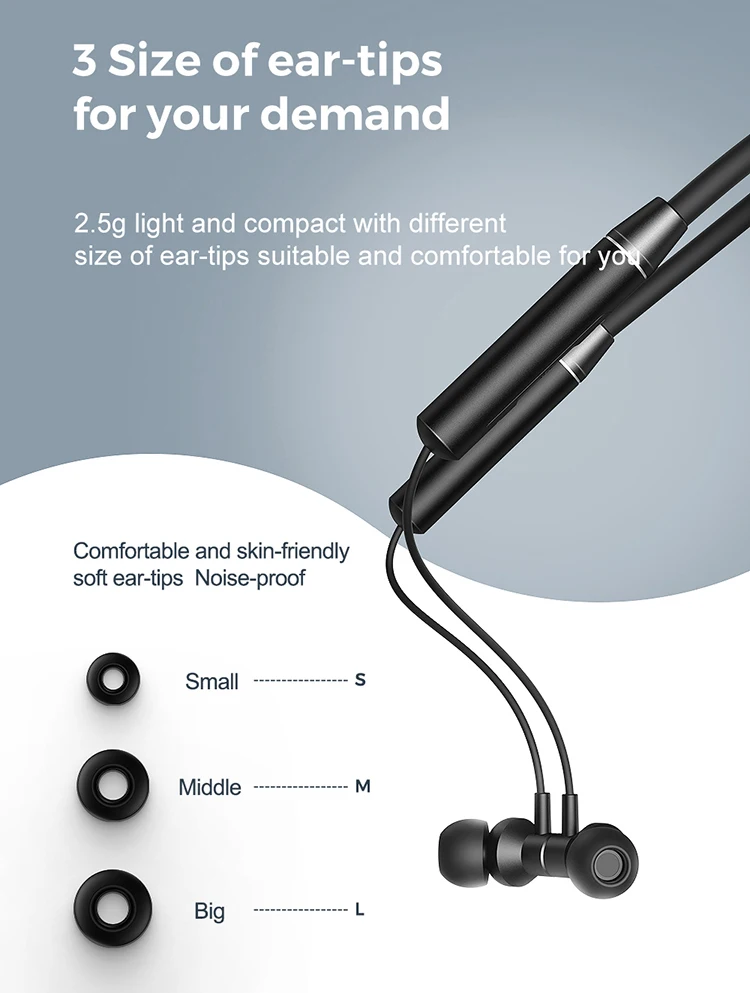 New four nuclei foldable wireless headphone freedom wireless earbuds - ANKUX.COM