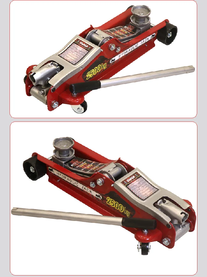 Hot Sale 2 Ton 360 Degrees Rotating Handle Floor Jack 2.5 Ton Best