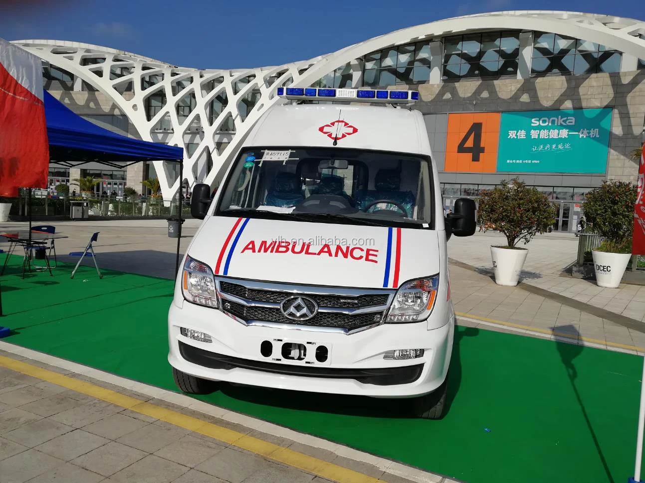 advanced china new ambulance rhd for sale