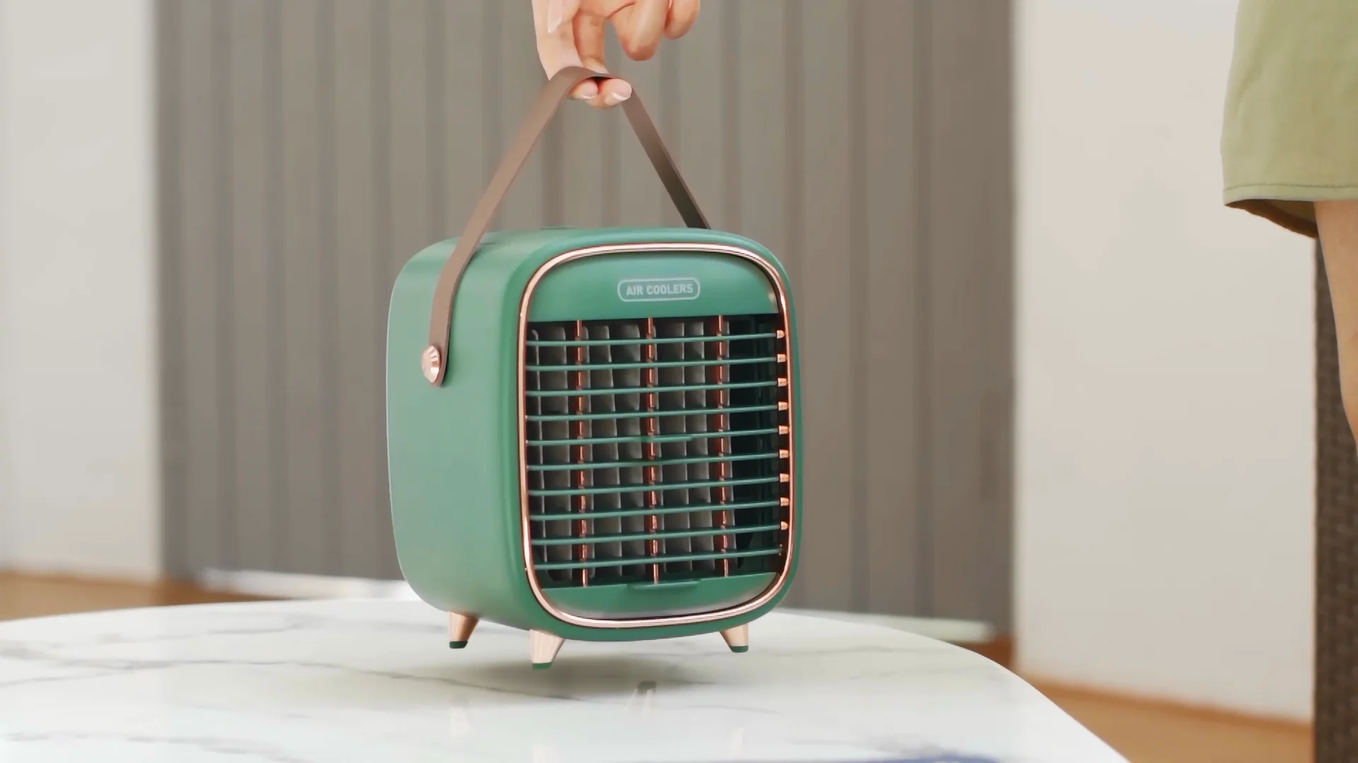 2020 Best Sellers Mini Rechargeable Battery Usb Air Cooler Fans Small