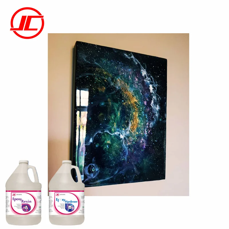 clear epoxy resin for Pinterest Galaxy Resin Art | Resin art painting, Resin art, Resin artwork