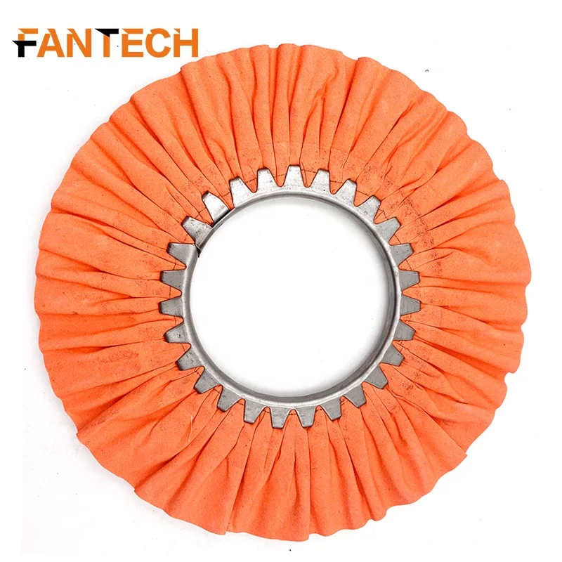 Airway Buffing Wheel Kit 8" Wheels For Angle Grinder White/orange/blue