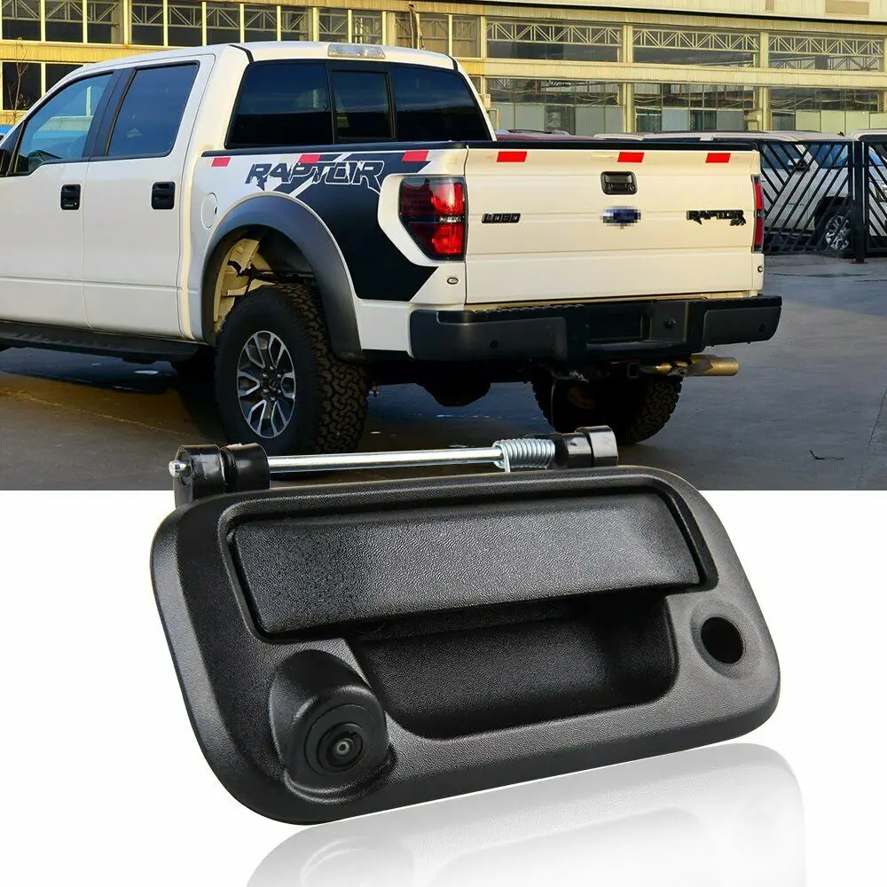 Iposter Flush Mount Tailgate Handle Rear View Camera For Ford F150/f250 ...