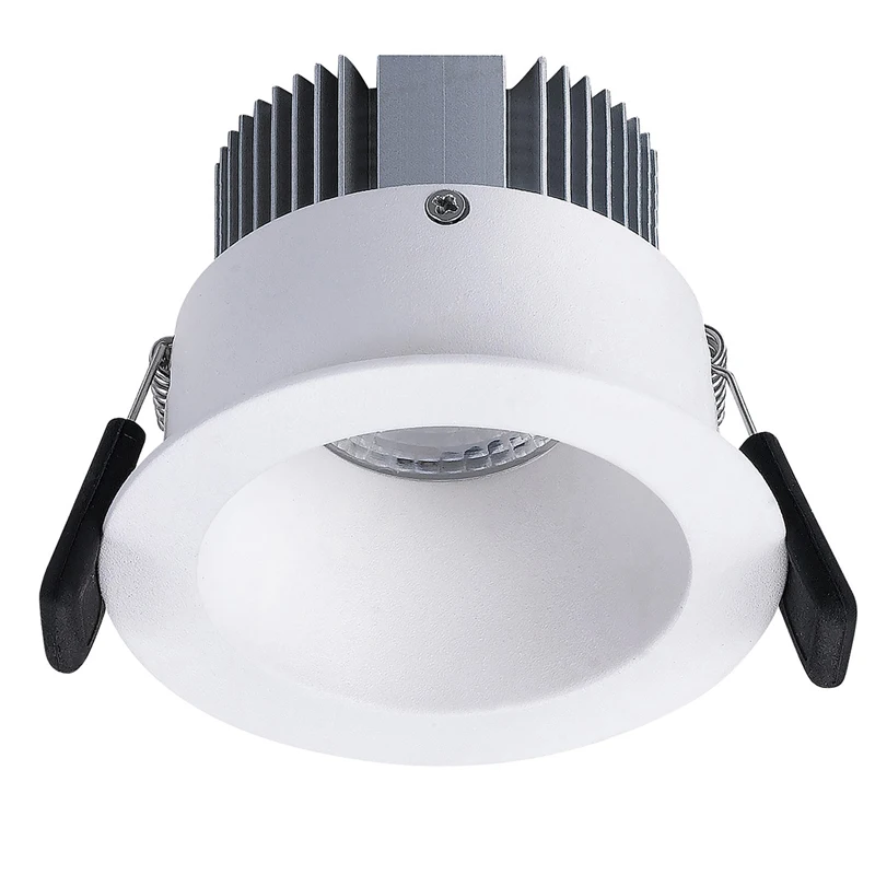 5 color temperature 5 years high quality indoor anti glare 2700k adjustable led recessed downlight dimmable housing