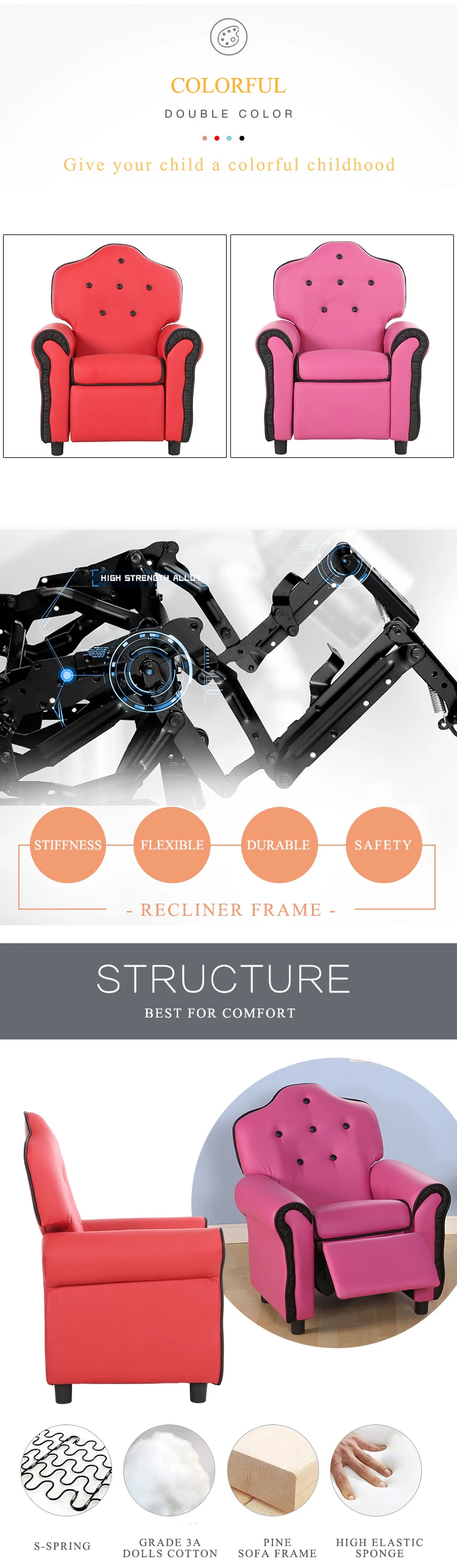 kids Functional sofa