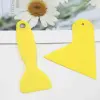 Rhinestone drawing tools yellow plastic scrapers
